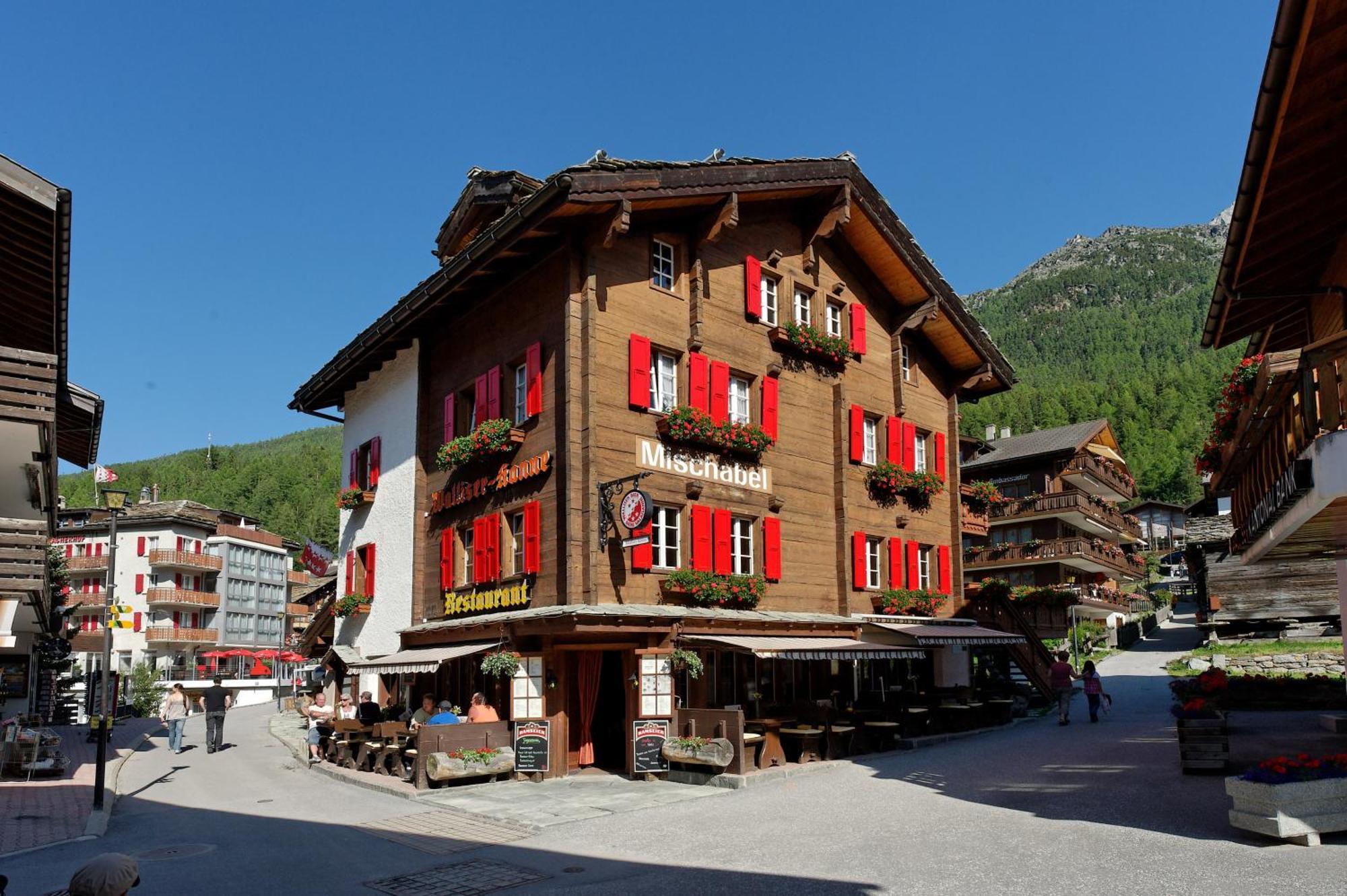 Hotel Walliserkanne Grächen Exterior foto
