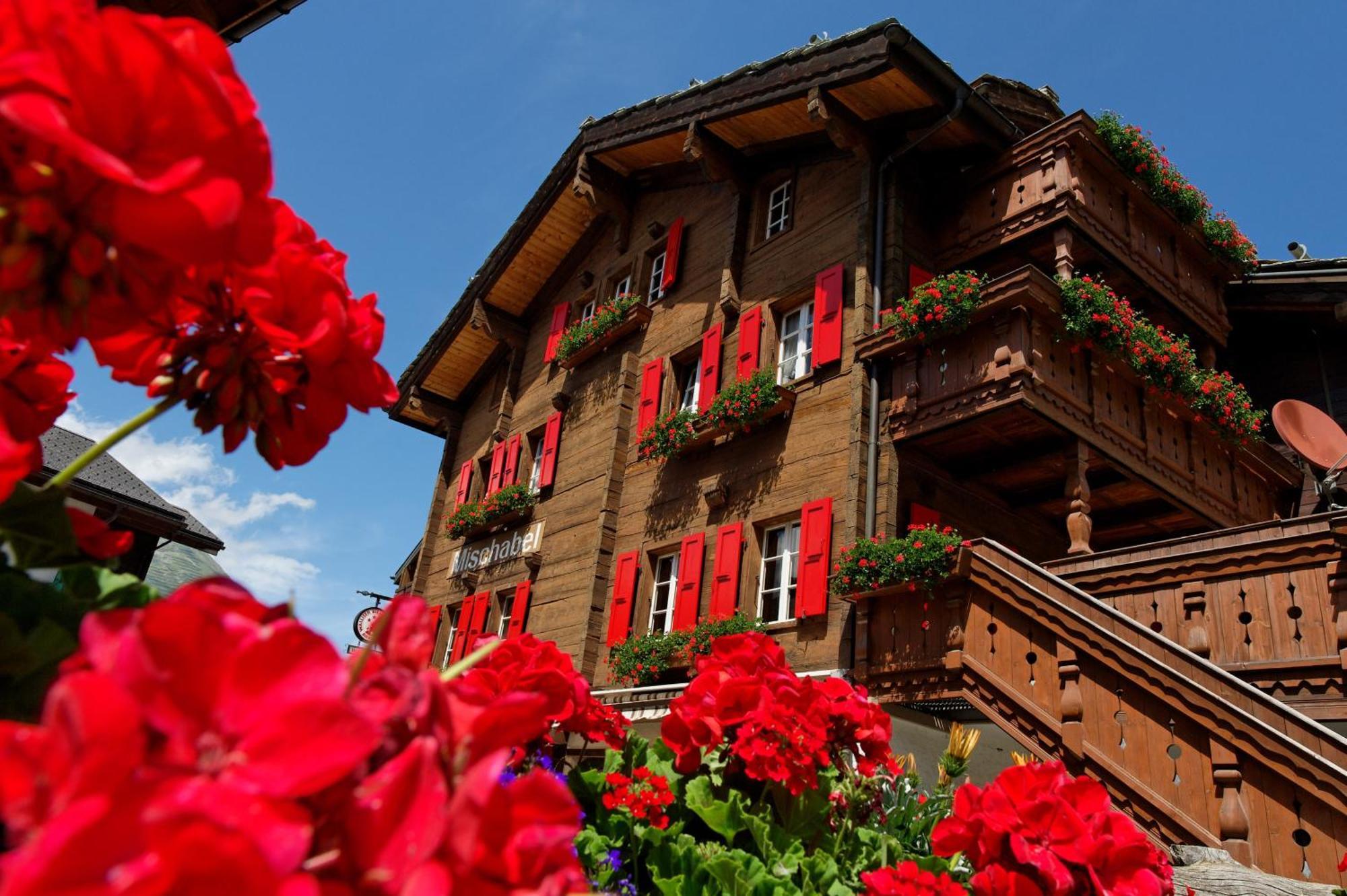 Hotel Walliserkanne Grächen Exterior foto